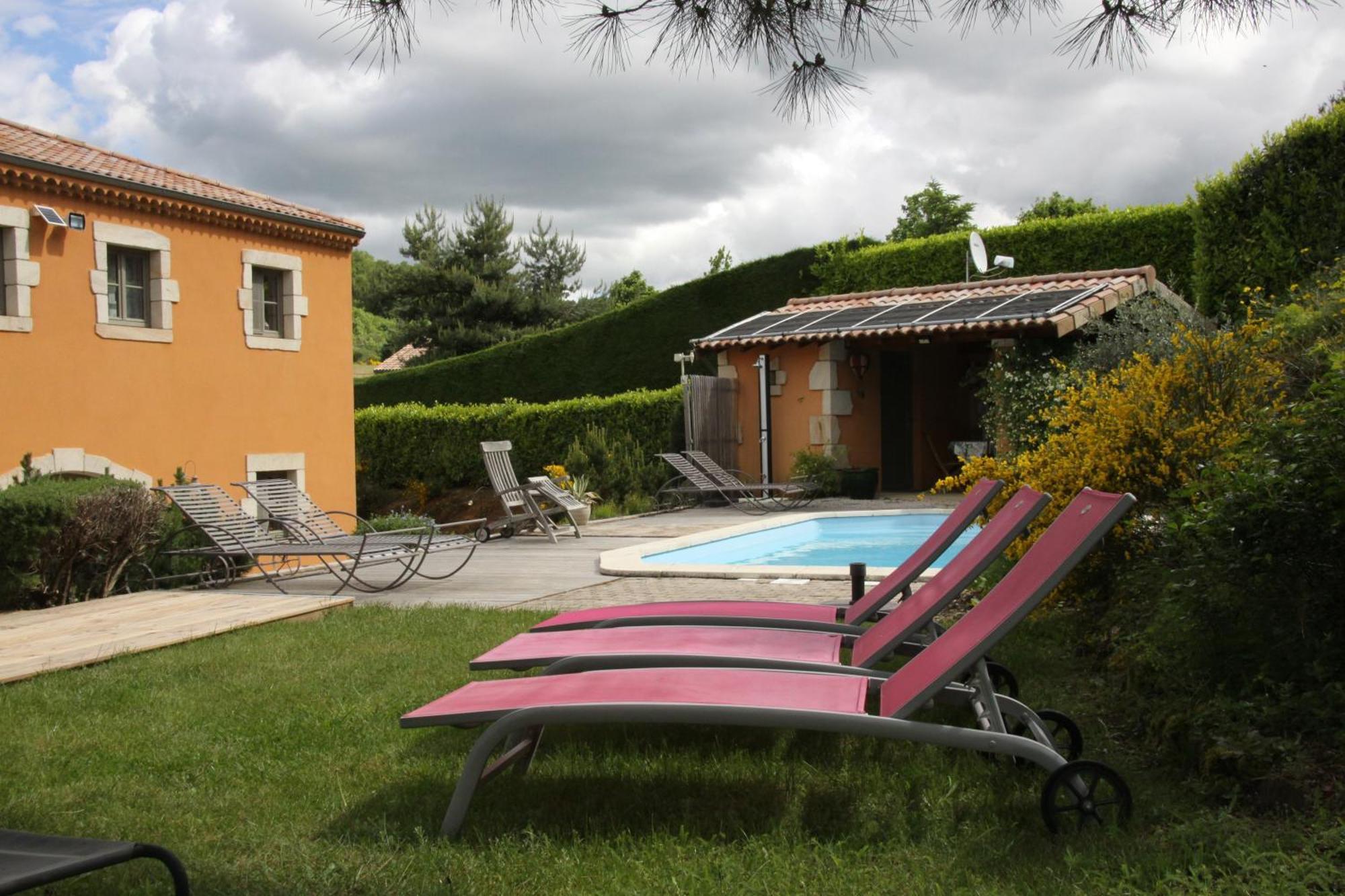 La Bastide De Fontaille Bed & Breakfast Saint-Felicien Ngoại thất bức ảnh